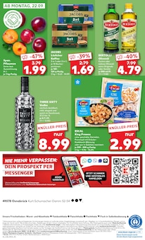Wodka im Kaufland Prospekt "Aktuelle Angebote" mit 54 Seiten (Osnabrück)