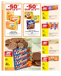 Prix et réduction Cracotte dans le prospectus Carrefour Market en cours Offre Cracotte dans le catalogue Carrefour Market du moment à la page 36