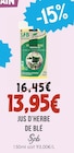 Jus d'herbe de blé - SFB - Naturalia Jus d'herbe de blé - SFB à 13,95 € dans le catalogue Naturalia