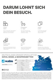 Aktueller Kabs Prospekt mit Bügeleisen, "SOFA TRENDS SPECIAL", Seite 38