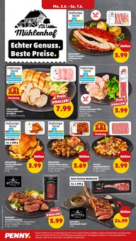 Schweinefleisch im aktuellen Penny Prospekt (Kassel) Schweinefleisch im Penny Prospekt "Wer günstig will, muss Penny." mit 43 Seiten (Kassel)
