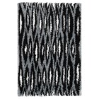 Teppich Langflor schwarz grau/weiß von BULLERREMSA im aktuellen IKEA Prospekt für 79,99 €