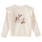 Mädchen Sweatshirt mit Print im aktuellen Ernstings family Prospekt