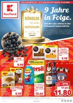 Kaufland Prospekt für Pfullingen mit 40 Seiten Kaufland Prospekt für Pfullingen: "9 Jahre in Folge.", 40 Seiten, 15.10.2020 - 21.10.2020