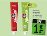 Extra scharf im Angebot bei Marktkauf in Ulm Extra scharf Angebote von Löwensenf bei Marktkauf Ulm für 1,00 €