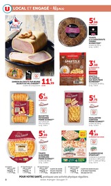 Promos Choucroute dans le catalogue "Célébrons LES PRODUCTEURS de chez nous" de Super U Choucroute en promo dans le catalogue Super U à la page 8