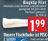 Aktuelles Kingklip-Filet Angebot bei E center in Duisburg ab 1,99 €