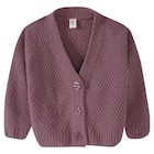 Strickjacke im Ernstings family Prospekt Mädchen Strickjacke mit gerippter Struktur im aktuellen Ernstings family Prospekt für 17,99 €