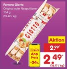Giotto Original oder Neapolitaner Angebote von Ferrero bei Netto Marken-Discount Cottbus für 2,49 €