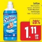 Weichspüler von Softlan für 1,11 € bei EDEKA im Angebot Weichspüler von Softlan im aktuellen EDEKA Prospekt
