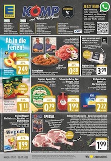 EDEKA Prospekt der Woche "Aktuelle Angebote" Seite 1, 07.07.2025 bis 12.07.2025 für Wesel Aktueller EDEKA Prospekt "Aktuelle Angebote" Seite 1 von 24 Seiten für Wesel
