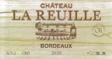 AOC Bordeaux Rouge 2020 - Château de Reuille en promo chez Intermarché Super Niort à 19,99 €