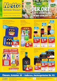 Aktueller Netto Marken-Discount Prospekt, "DER ORT, AN DEM DU IMMER AUSGEZEICHNETE PREISE FINDEST.", mit Angeboten der Woche, gültig von 27.04.2026 bis 27.04.2026