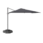 Hängesonnenschirm mit Fuß anthrazit/dunkelgrau im Angebot bei IKEA in Hannover Hängesonnenschirm mit Fuß anthrazit/dunkelgrau Angebote von SEGLARÖ / IGGÖN bei IKEA Hannover für 228,99 €