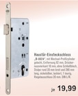 Haustür-Einsteckschloss "B-0024" bei Werkmarkt Eisen-Finger GmbH & Co. KG im Frankenberg Prospekt für 19,99 €