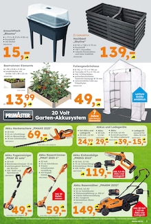 Rasenmäher im Globus-Baumarkt Prospekt "Immer eine Idee besser" mit 8 Seiten (Erlangen)
