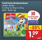 Kindersortiment bei Netto Marken-Discount im Heiligenhafen Prospekt für 1,29 €