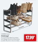 Schuhregal Angebote von LIVARNO home bei Lidl Kiel für 17,99 €