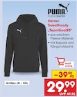 Herren Sweathoody TeamGoal23 von Puma für 29,99 € bei Netto Marken-Discount im Angebot Herren Sweathoody TeamGoal23 von Puma im aktuellen Netto Marken-Discount Prospekt
