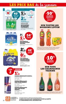 Promo Champagne dans le catalogue U Express du moment à la page 10