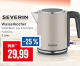 Wasserkocher im Angebot bei Kaufhaus Stolz in Neumünster Wasserkocher Angebote von SEVERIN bei Kaufhaus Stolz Neumünster für 29,99 €
