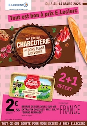 Prospectus Supermarchés E.Leclerc en cours à L'Île-Rousse et alentours, "Tout est bon à prix E.Leclerc", 56 pages, 03/03/2026 - 14/03/2026 Catalogue Supermarchés E.Leclerc en cours à L'Île-Rousse et alentours, "Tout est bon à prix E.Leclerc", 56 pages, 03/03/2026 - 14/03/2026