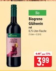 Glühwein im Angebot bei famila Nordost in Langenhagen Glühwein Angebote von Biogreno bei famila Nordost Langenhagen für 3,99 €