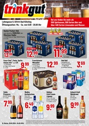 Aktueller Trinkgut Getränkemärkte Prospekt für Rattenberg: Aktuelle Angebote mit 4} Seiten, 29.04.2024 - 04.05.2024