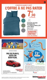 Promos Couette dans le catalogue "-50% DE REMISE IMMÉDIATE SUR LE 2ÈME" de Intermarché Super Couette en promo dans le catalogue Intermarché Super à la page 27