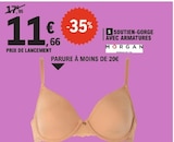 Soutien-gorge avec armatures - MORGAN en promo chez E.Leclerc Grenoble à 11,66 €