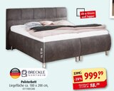 ROLLER Hüttenrode - Polsterbett Polsterbett Angebot bei ROLLER Hüttenrode im Prospekt Gibt´s doch gar nicht. Doch bei Roller!