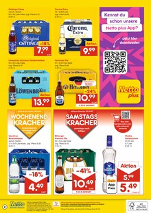 Bier im aktuellen Netto Marken-Discount Prospekt (Bielefeld) Bier im Netto Marken-Discount Prospekt "DER ORT, AN DEM DU IMMER AUSGEZEICHNETE PREISE FINDEST." mit 2 Seiten (Bielefeld)