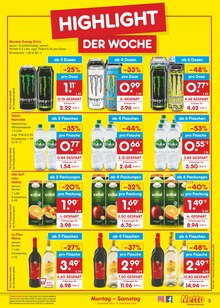 Volvic im Netto Marken-Discount Prospekt "Aktuelle Angebote" mit 59 Seiten (Rostock)