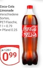 Coca-Cola im Angebot bei GLOBUS in Waren Coca-Cola Angebote bei GLOBUS Waren für 0,99 €