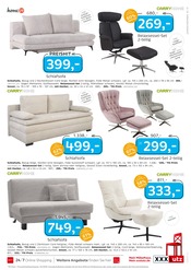 Aktueller XXXLutz Möbelhäuser Prospekt mit Sessel, "junges wohnen.", Seite 17
