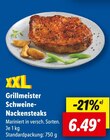 Schweine-Nackensteaks im Angebot bei Lidl in Fulda Schweine-Nackensteaks Angebote von Grillmeister bei Lidl Fulda für 6,49 €