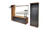 Garderobenkombination Sonate, Nussbaum-Nachbildung/graphit im Angebot bei HARDECK in Bochum Garderobenkombination Sonate, Nussbaum-Nachbildung/graphit Angebote von vilano bei HARDECK Bochum für 2.999,00 €