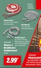 Absperr/ Metallkette/ Stahldrahtseil im Angebot bei Lidl in Neuss Absperr/ Metallkette/ Stahldrahtseil Angebote von Parkside bei Lidl Neuss für 2,99 €