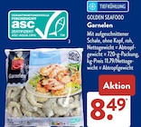 Garnelen von Golden Seafood im aktuellen ALDI SÜD Prospekt für 8,49 €