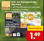 Grill- und Kaminanzünder von DEKOR im aktuellen Netto Marken-Discount Prospekt für 1,49 €