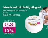 Bodybutter mit Sheabutter Angebot in Mainz Bodybutter mit Sheabutter im aktuellen Prospekt bei mea - meine apotheke in Mainz
