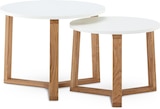 JYSK Beistelltisch-Set SVENSTRUP Eiche natur/weiß 2 Stk von Royal Oak im aktuellen JYSK Prospekt für 60,00 €