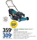 Tondeuse thermique tractée 145 CC en promo chez E.Leclerc Tondeuse thermique tractée 145 CC dans le catalogue E.Leclerc