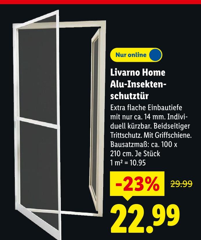 Alu-Insektenschutztür