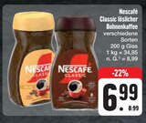 Classic löslicher Bohnenkaffee im Angebot bei E center in Erlangen Classic löslicher Bohnenkaffee Angebote von Nescafé bei E center Erlangen für 6,99 €