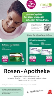 mea - meine apotheke Prospekt Unsere Februar-Angebote mit 4 Seiten