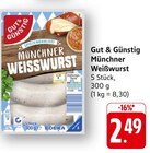 Aktuelle Weißwurst Angebote bei EDEKA in Karlsruhe Aktuelles Münchner Weißwurst Angebot bei EDEKA in Karlsruhe ab 2,49 €
