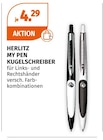 MY PEN Kugelschreiber von Herlitz im aktuellen Müller Prospekt für 4,29 €