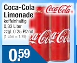 Aktuelle Coca Cola Angebote bei Getränke City in Dachau Aktuelles Limonade Angebot bei Getränke City in Dachau ab 0,59 €