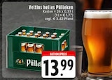 helles Pülleken im Angebot bei EDEKA in Rheine helles Pülleken Angebote von Veltins bei EDEKA Rheine für 13,99 €